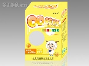 钙铁锌硒维生素QQ软钙 保健品招商